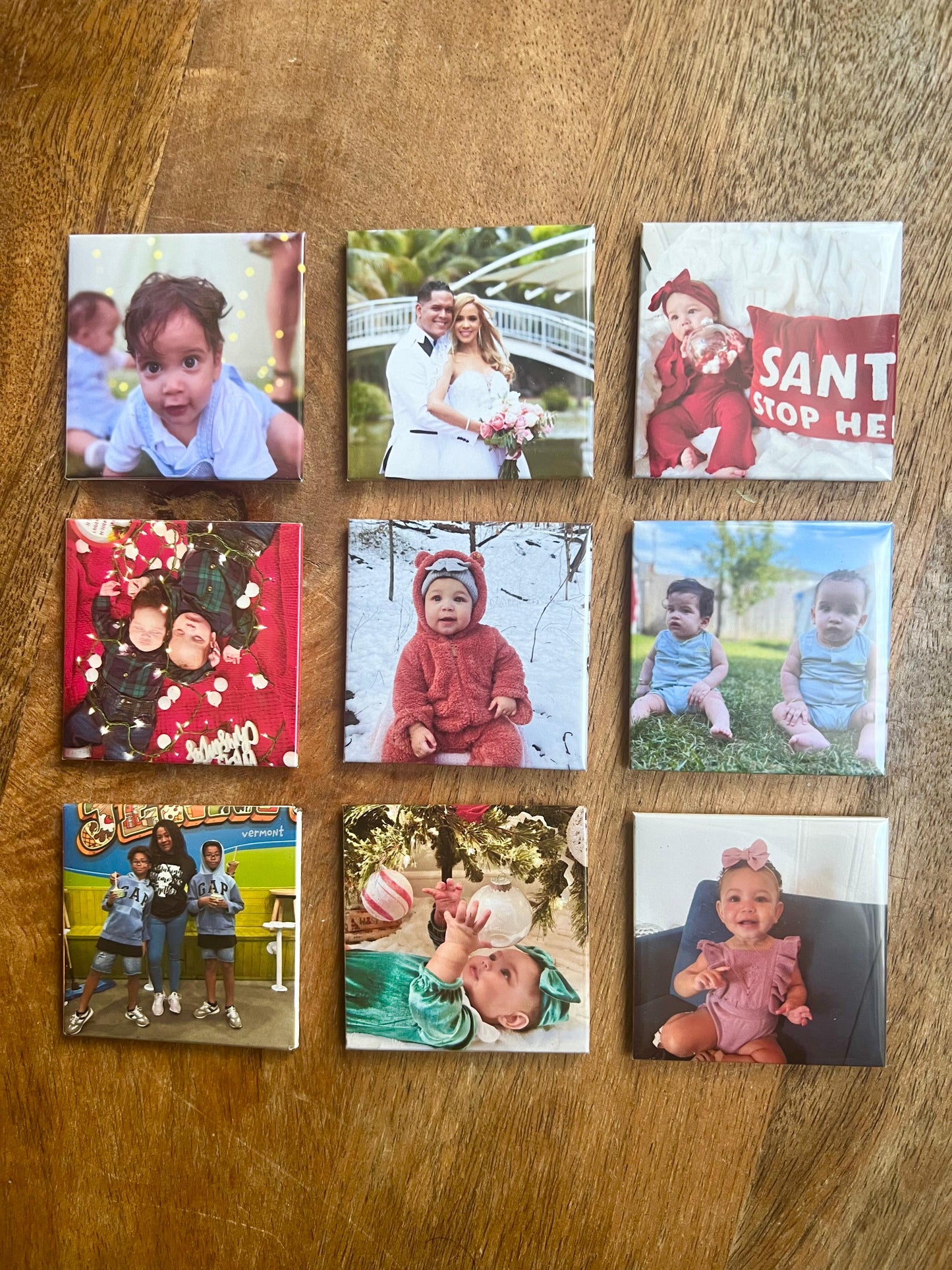 9 Custom Photo Magnets